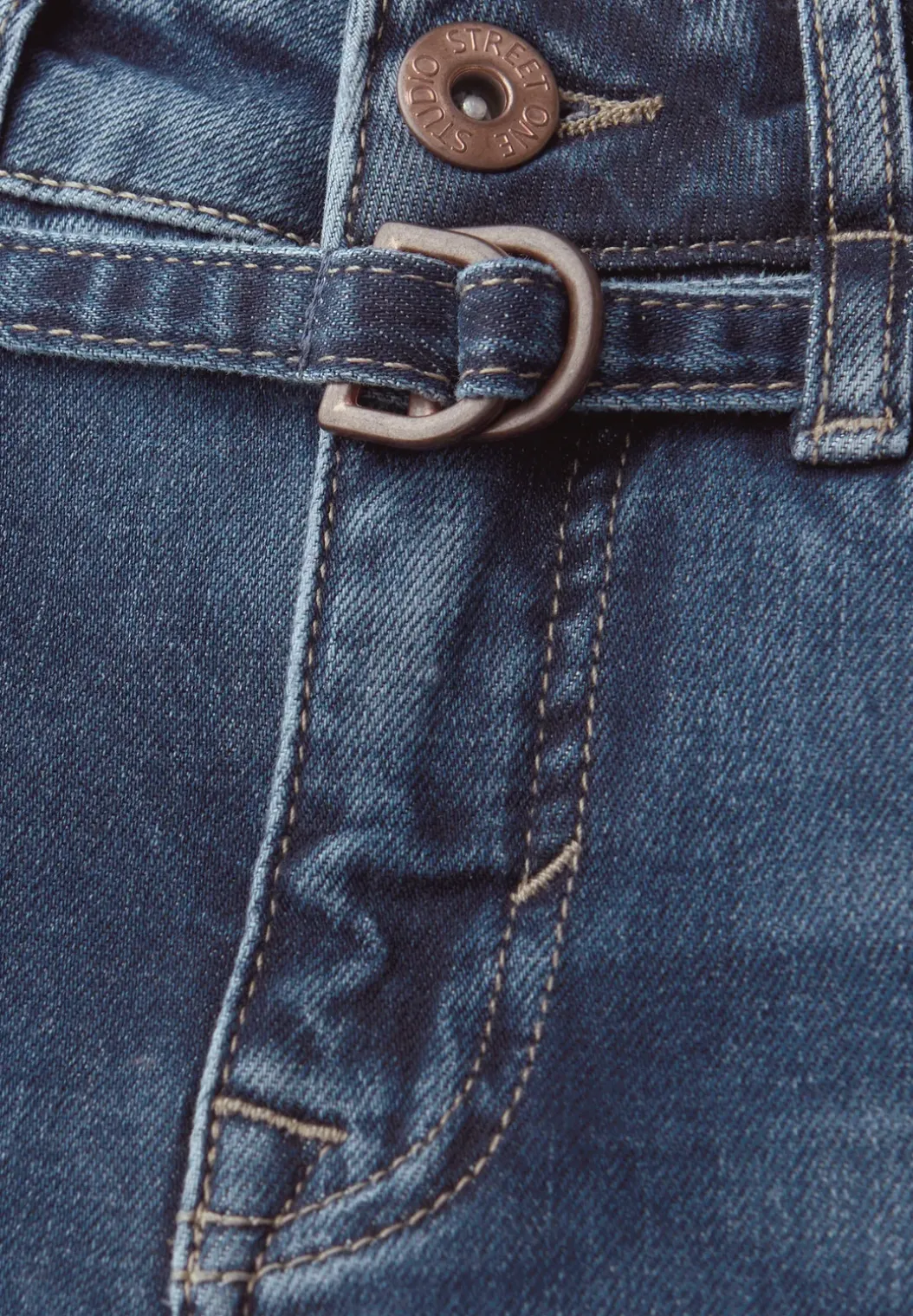 Wide Legs jeans met detail