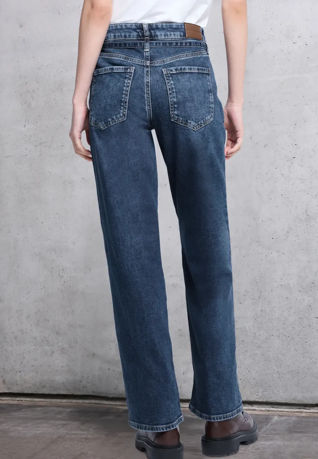 Wide Legs jeans met detail