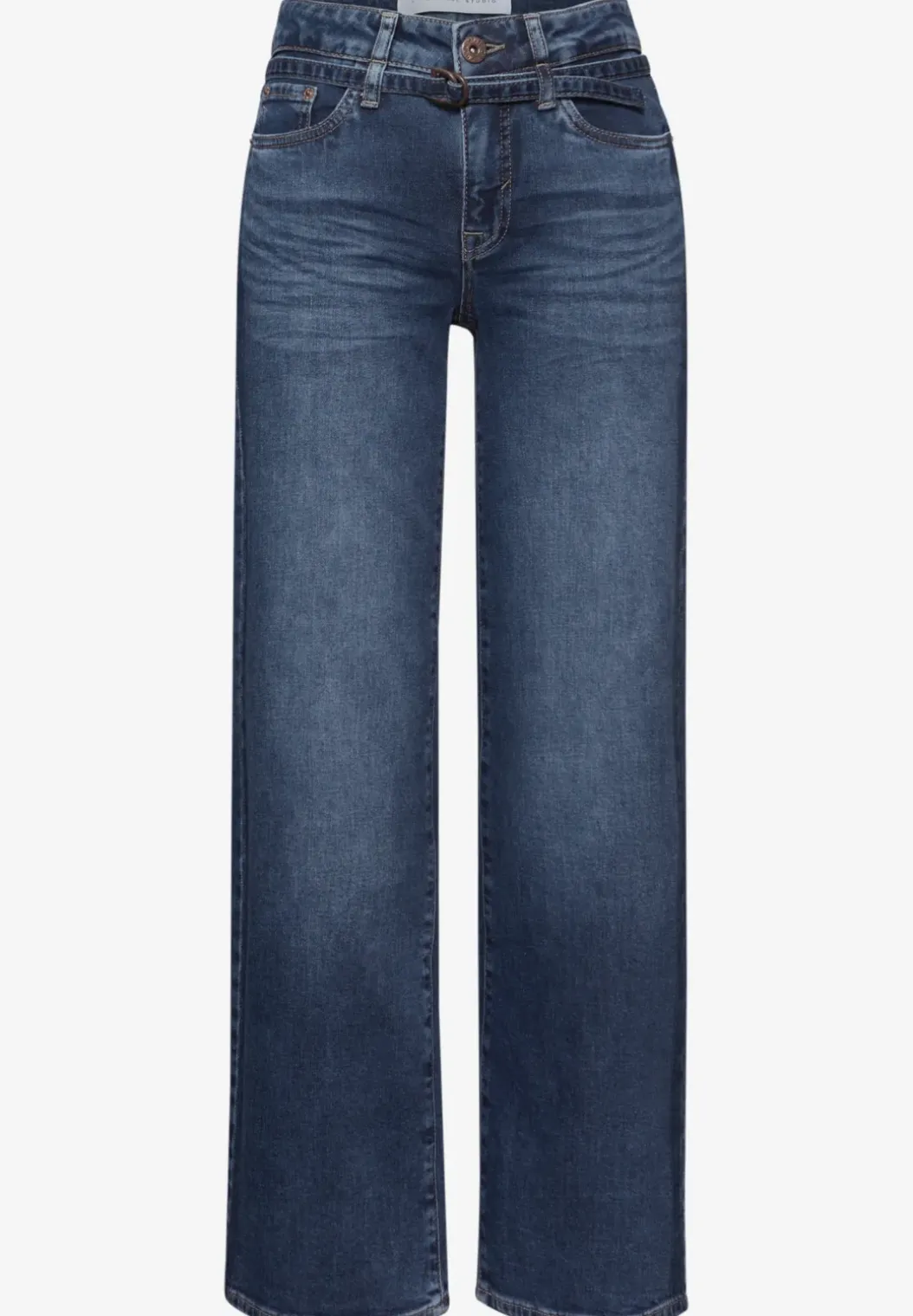 Wide Legs jeans met detail