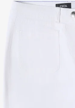 Wide Legs jeans met opgestikte zakken
