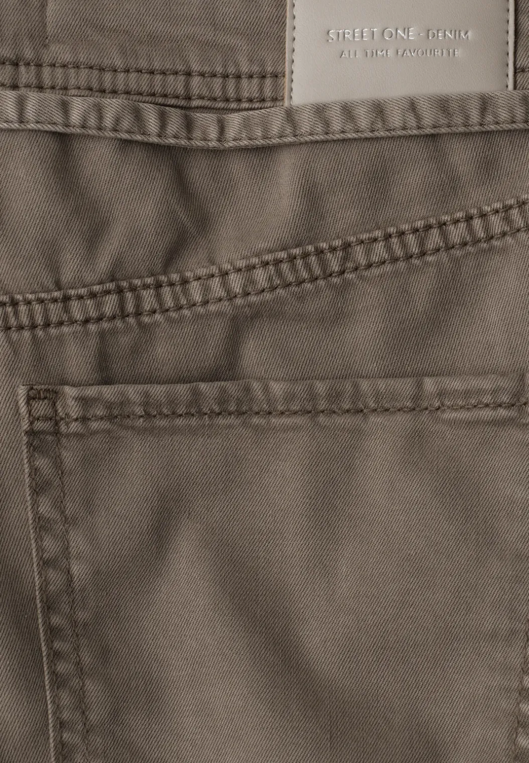 Wide Legs jeans met riemdetail
