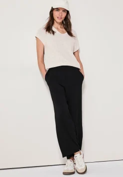 Wide Legs jersey broek