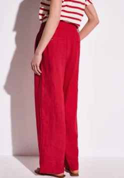Wide Legs linnen broek