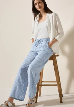 Wide Legs linnen broek