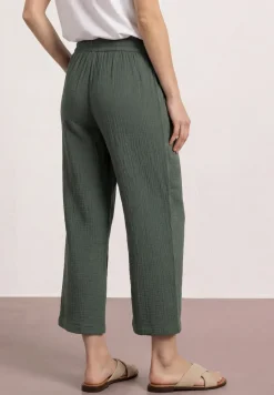 Wide Legs mousseline broek in Loose Fit