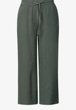 Wide Legs mousseline broek in Loose Fit