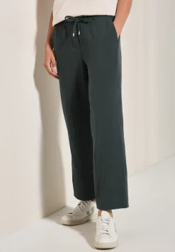 Wide Legs mousseline broek