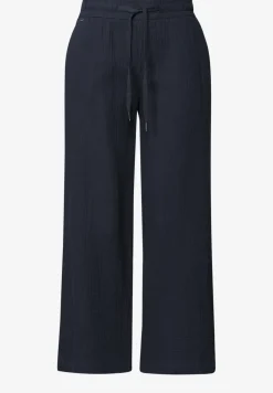 Wide Legs mousseline broek in Loose Fit