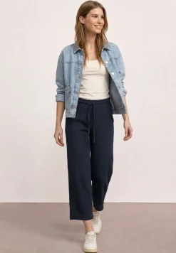 Wide Legs mousseline broek in Loose Fit