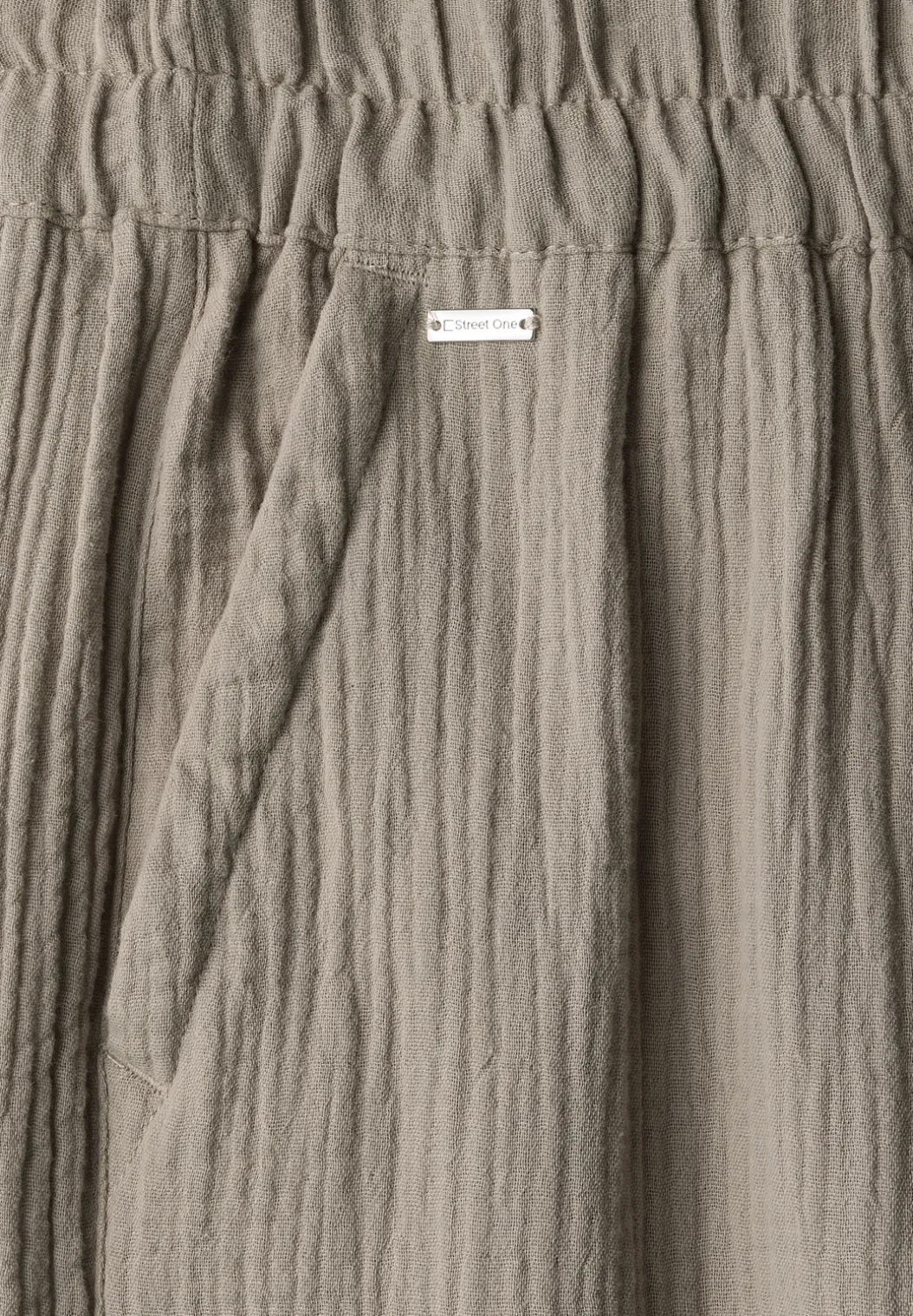 Wide Legs mousseline broek