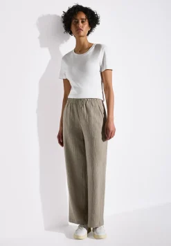 Wide Legs mousseline broek