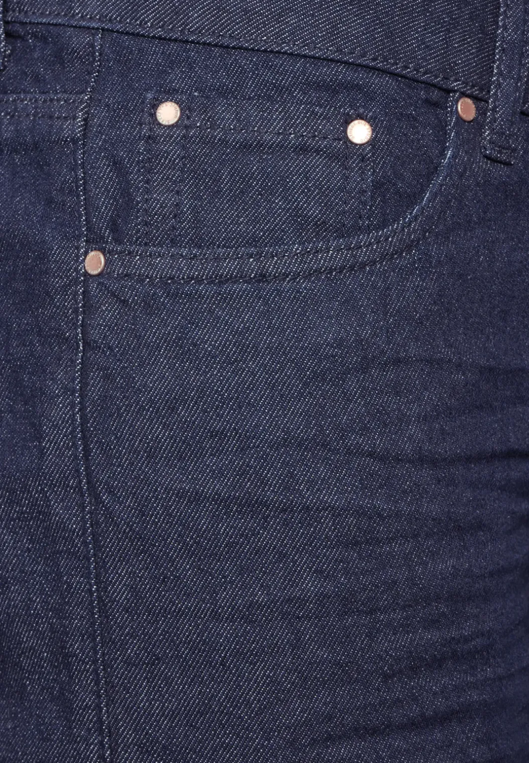 Wijde denim broek