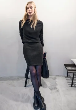 Wol-look rok