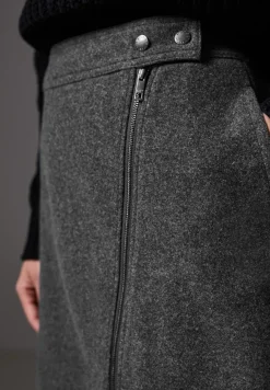 Wol-look rok