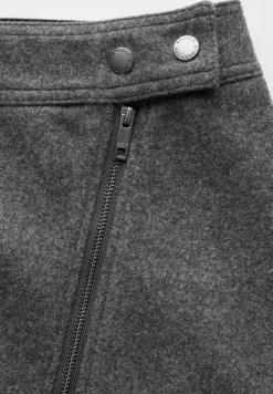 Wol-look rok