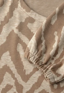 Zacht jacquard overhemd