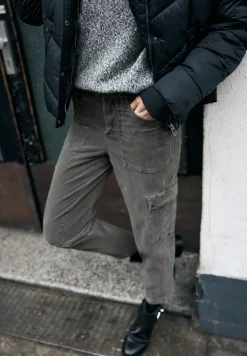 Zachte cargo broek