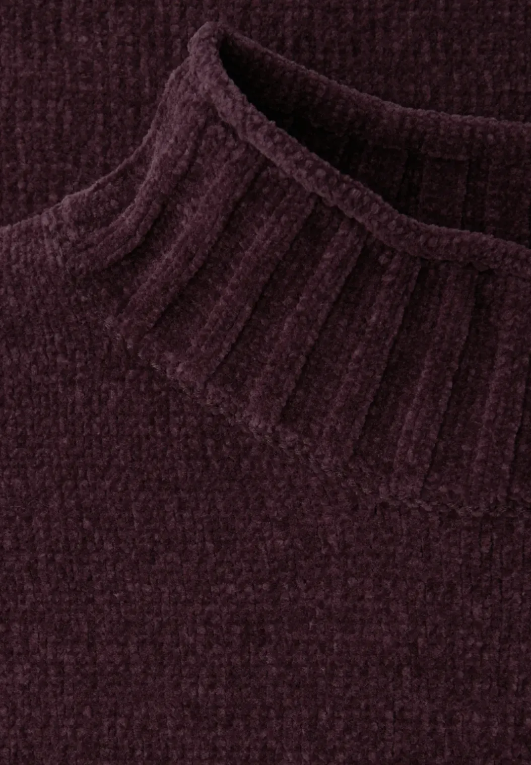 Zachte chenille trui