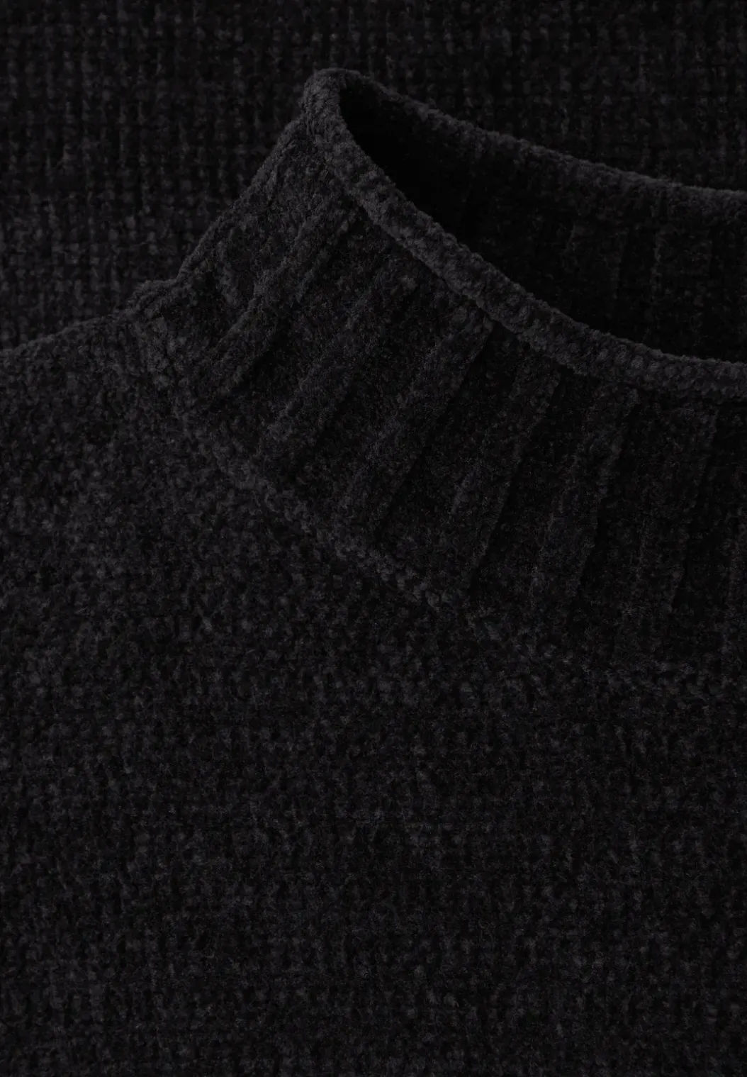 Zachte chenille trui
