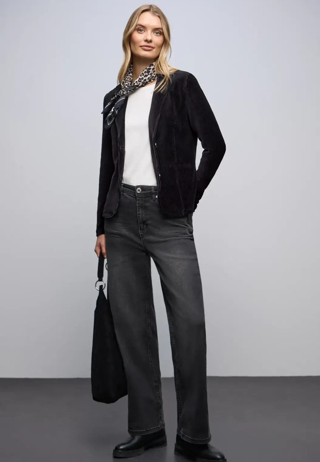 Zachte corduroy blazer