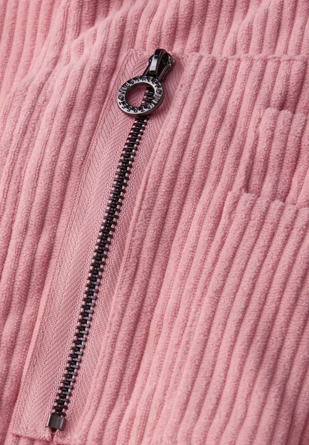 Zachte corduroy blouson