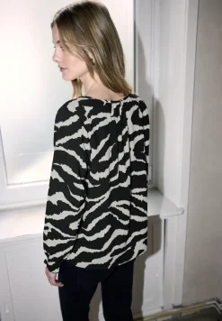 Zebra tuniek met linten