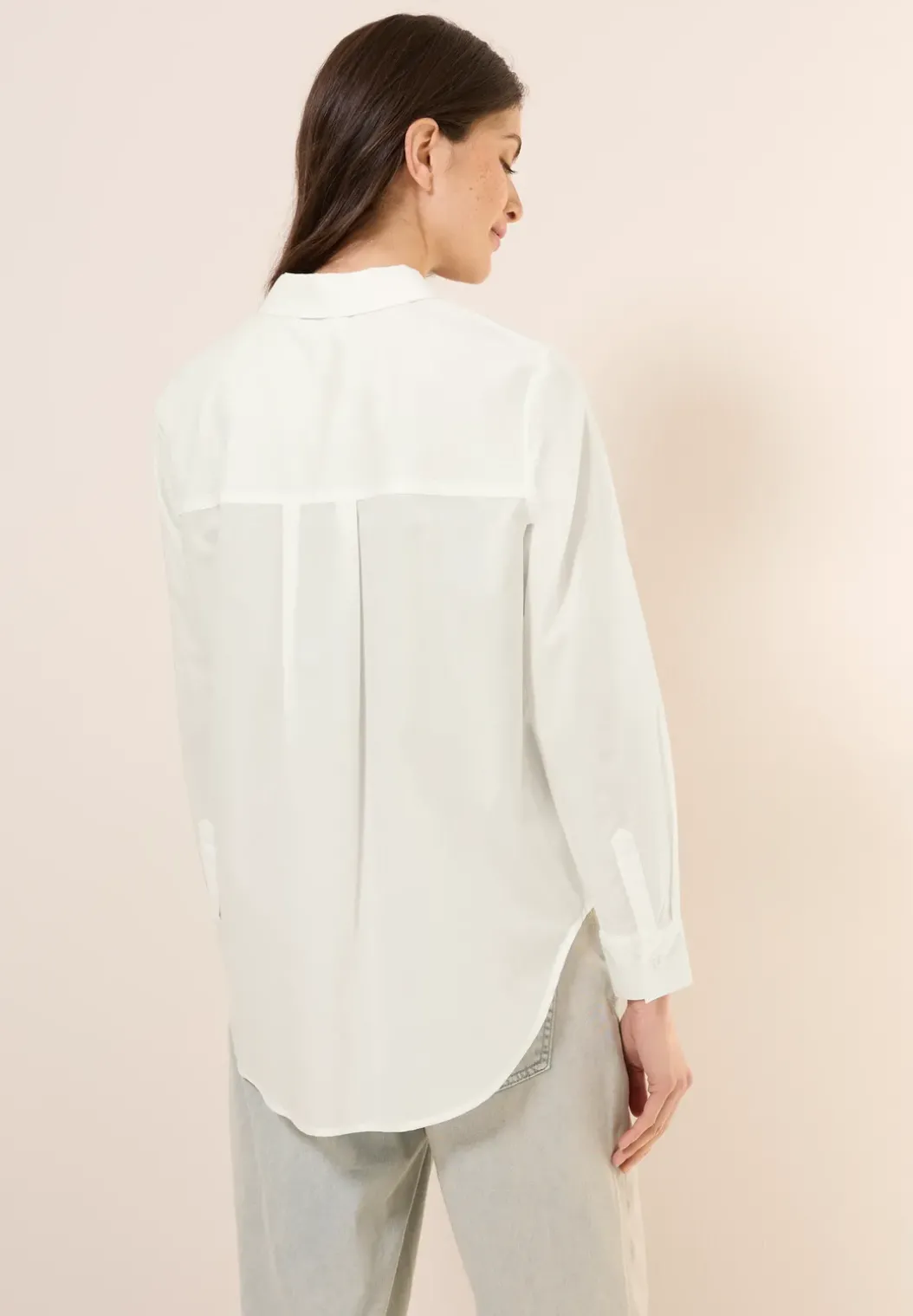 Zomerse overhemdblouse